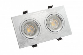 DK3022-CM Встраиваемый светильник, IP 20, 10 Вт, GU5.3, LED, серый, пластик в Верхней Пышме - verhnyaya-pyshma.ok-mebel.com | фото 3