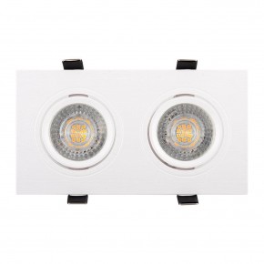 DK3022-WH Встраиваемый светильник, IP 20, 10 Вт, GU5.3, LED, белый, пластик в Верхней Пышме - verhnyaya-pyshma.ok-mebel.com | фото 2
