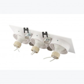 DK3023-WH Встраиваемый светильник, IP 20, 10 Вт, GU5.3, LED, белый, пластик в Верхней Пышме - verhnyaya-pyshma.ok-mebel.com | фото 4