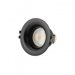 DK3024-BK Встраиваемый светильник, IP 20, 10 Вт, GU5.3, LED, черный, пластик в Верхней Пышме - verhnyaya-pyshma.ok-mebel.com | фото 1