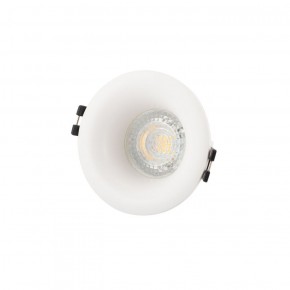 DK3024-WH Встраиваемый светильник, IP 20, 10 Вт, GU5.3, LED, белый, пластик в Верхней Пышме - verhnyaya-pyshma.ok-mebel.com | фото