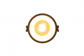 DK3026-BG Встраиваемый светильник, IP 20, 10 Вт, GU5.3, LED, черный/золотой, пластик в Верхней Пышме - verhnyaya-pyshma.ok-mebel.com | фото 2