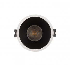 DK3026-WB Встраиваемый светильник, IP 20, 10 Вт, GU5.3, LED, белый/черный, пластик в Верхней Пышме - verhnyaya-pyshma.ok-mebel.com | фото