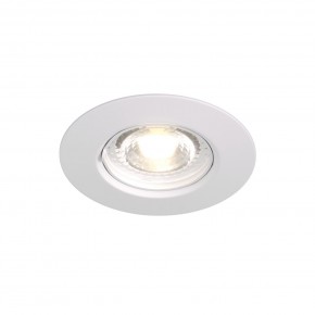 DK3028-WH Встраиваемый светильник, IP 20, 10 Вт, GU5.3, LED, белый, пластик в Верхней Пышме - verhnyaya-pyshma.ok-mebel.com | фото 5