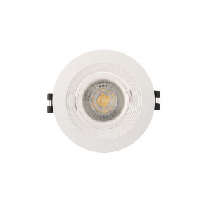 DK3029-WH Встраиваемый светильник, IP 20, 10 Вт, GU5.3, LED, белый, пластик в Верхней Пышме - verhnyaya-pyshma.ok-mebel.com | фото