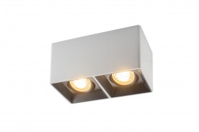DK3035-WB Светильник накладной IP 20, 10 Вт, GU5.3, LED, белый/черный, пластик в Верхней Пышме - verhnyaya-pyshma.ok-mebel.com | фото