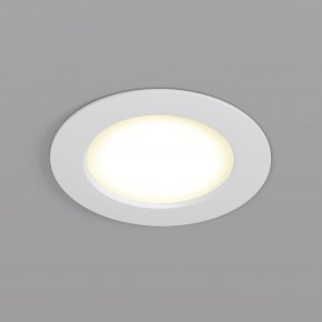 DK3046-WH Встраиваемый светильник, IP 20, 5Вт, LED, белый, пластик в Верхней Пышме - verhnyaya-pyshma.ok-mebel.com | фото