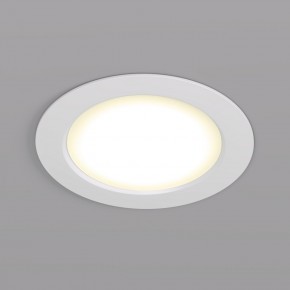 DK3048-WH Встраиваемый светильник, IP 20, 7Вт, LED, белый, пластик в Верхней Пышме - verhnyaya-pyshma.ok-mebel.com | фото