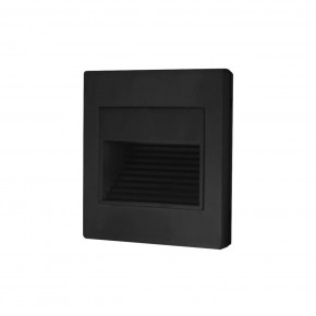 DK3050-BK Светильник встраиваемый в стену, IP 20, LED 3000, 1 Вт, черный пластик в Верхней Пышме - verhnyaya-pyshma.ok-mebel.com | фото