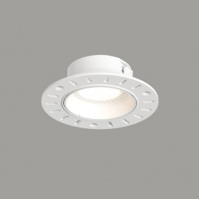 DK3055-WH Встраиваемый светильник, IP 20, 10 Вт, GU5.3, LED, белый, пластик в Верхней Пышме - verhnyaya-pyshma.ok-mebel.com | фото
