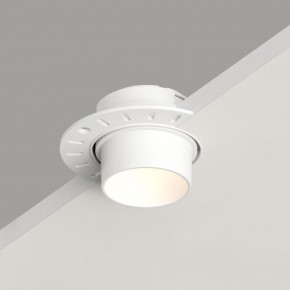 DK3056-WH Встраиваемый светильник под шпатлевку, IP20, до 15 Вт, LED, GU5,3, белый, пластик в Верхней Пышме - verhnyaya-pyshma.ok-mebel.com | фото 2