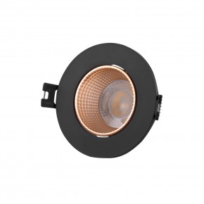 DK3061-BBR Встраиваемый светильник, IP 20, 10 Вт, GU5.3, LED, черный/бронзовый, пластик в Верхней Пышме - verhnyaya-pyshma.ok-mebel.com | фото