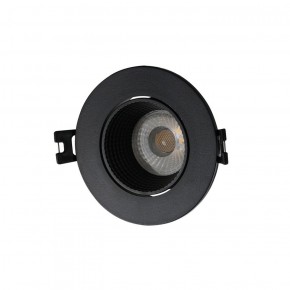 DK3061-BK Встраиваемый светильник, IP 20, 10 Вт, GU5.3, LED, черный/черный, пластик в Верхней Пышме - verhnyaya-pyshma.ok-mebel.com | фото 1