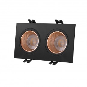 DK3072-BBR Встраиваемый светильник, IP 20, 10 Вт, GU5.3, LED, черный/бронзовый, пластик в Верхней Пышме - verhnyaya-pyshma.ok-mebel.com | фото