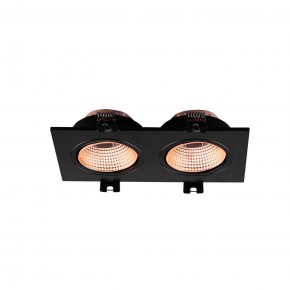 DK3072-BBR Встраиваемый светильник, IP 20, 10 Вт, GU5.3, LED, черный/бронзовый, пластик в Верхней Пышме - verhnyaya-pyshma.ok-mebel.com | фото 2