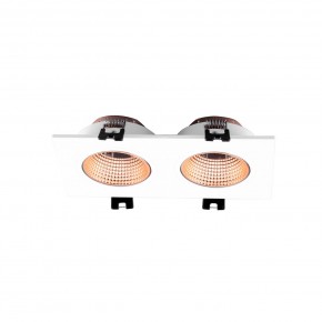 DK3072-WBR Встраиваемый светильник, IP 20, 10 Вт, GU5.3, LED, белый/бронзовый, пластик в Верхней Пышме - verhnyaya-pyshma.ok-mebel.com | фото 2