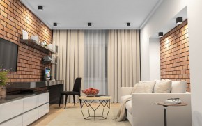 DK3080-BW+BK Светильник накладной IP 20, 10 Вт, GU5.3, LED, черно-белый/черный, пластик в Верхней Пышме - verhnyaya-pyshma.ok-mebel.com | фото 2