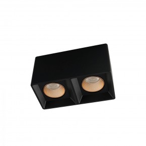 DK3085-BK+BR Светильник накладной IP 20, 10 Вт, GU5.3, LED, черный/бронзовый, пластик в Верхней Пышме - verhnyaya-pyshma.ok-mebel.com | фото