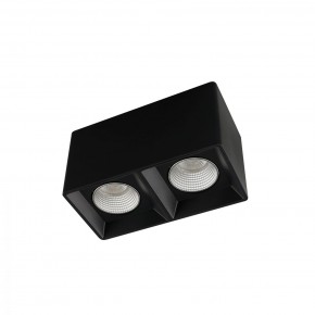 DK3085-BK+CH Светильник накладной IP 20, 10 Вт, GU5.3, LED, черный/хром, пластик в Верхней Пышме - verhnyaya-pyshma.ok-mebel.com | фото