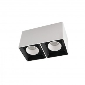 DK3085-WB+WH Светильник накладной IP 20, 10 Вт, GU5.3, LED, бело-черный/белый, пластик в Верхней Пышме - verhnyaya-pyshma.ok-mebel.com | фото