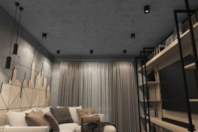 DK3090-BK+CH Светильник накладной IP 20, 10 Вт, GU5.3, LED, черный/хром, пластик в Верхней Пышме - verhnyaya-pyshma.ok-mebel.com | фото 2