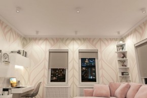 DK3090-WH+CH Светильник накладной IP 20, 10 Вт, GU5.3, LED, белый/хром, пластик в Верхней Пышме - verhnyaya-pyshma.ok-mebel.com | фото 2