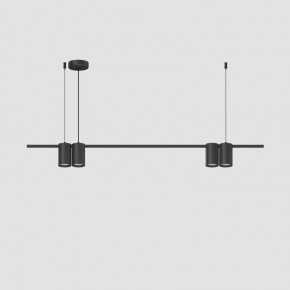 DK4061-BK Подвесной светильник ORBIT, IP20, 4xGU10 LED до 15 Вт, черный матовый, алюминий в Верхней Пышме - verhnyaya-pyshma.ok-mebel.com | фото 2