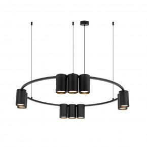 DK4065-BK Подвесной светильник ORBIT, IP20, 10xGU10 LED до 15 Вт, черный матовый, алюминий в Верхней Пышме - verhnyaya-pyshma.ok-mebel.com | фото 3