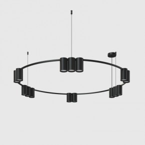 DK4067-BK Подвесной светильник ORBIT, IP20, 15xGU10 LED до 15 Вт, черный матовый, алюминий в Верхней Пышме - verhnyaya-pyshma.ok-mebel.com | фото 2