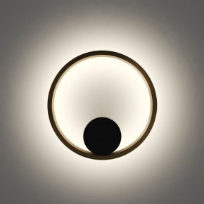 DK5060-BK+SG Бра ORBIT, IP20, 3000К, LED, 10 Вт, черный + сатинированное золото, алюминий в Верхней Пышме - verhnyaya-pyshma.ok-mebel.com | фото 4
