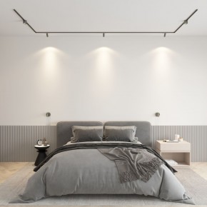 DK5072-DN Бра SHINE WALL со светодиодом, D104*H68, IP20, 3000К, 3W, RA?90, темный никель, алюминий в Верхней Пышме - verhnyaya-pyshma.ok-mebel.com | фото 4