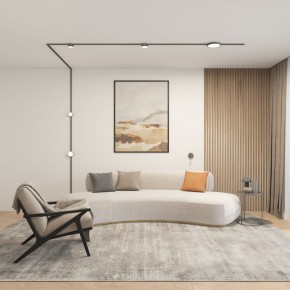 DK5072-DN Бра SHINE WALL со светодиодом, D104*H68, IP20, 3000К, 3W, RA?90, темный никель, алюминий в Верхней Пышме - verhnyaya-pyshma.ok-mebel.com | фото 5