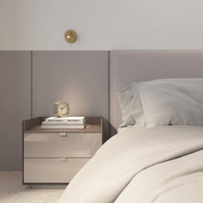 DK5072-SB Бра SHINE WALL со светодиодом, D104*H68, IP20, 3000К, 3W, RA?90, сатинированная латунь, алюминий в Верхней Пышме - verhnyaya-pyshma.ok-mebel.com | фото 9