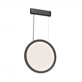 DK6604-BK Подвесной вертикальный светильник Veil со светодиодом H1500 d450 220V 36W 3000-6000K IP20 черный алюминий в Верхней Пышме - verhnyaya-pyshma.ok-mebel.com | фото 3