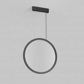 DK6606-BK Подвесной вертикальный светильник Veil со светодиодом H1700 d600 220V 48W 3000-6000K IP20 черный алюминий в Верхней Пышме - verhnyaya-pyshma.ok-mebel.com | фото 4
