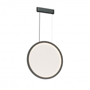 DK6606-BK Подвесной вертикальный светильник Veil со светодиодом H1700 d600 220V 48W 3000-6000K IP20 черный алюминий в Верхней Пышме - verhnyaya-pyshma.ok-mebel.com | фото 5