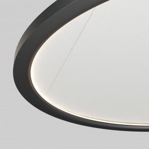 DK6616-BK Подвесной горизонтальный светильник Veil со светодиодом H900 d600 220V 48W 3000-6000K IP20 черный алюминий в Верхней Пышме - verhnyaya-pyshma.ok-mebel.com | фото 3