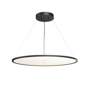 DK6620-BK Подвесной горизонтальный светильник Veil со светодиодом H900 d1000 220V 82W 3000-6000K IP20 черный алюминий в Верхней Пышме - verhnyaya-pyshma.ok-mebel.com | фото 4