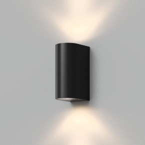 DK9791-BK Настенный уличный светильник NARVIK, IP44, 2хGU10 LED, до 15 Вт, черный, алюминий в Верхней Пышме - verhnyaya-pyshma.ok-mebel.com | фото
