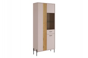ДОМИНИКА Шкаф двухдверный (со стеклом) в Верхней Пышме - verhnyaya-pyshma.ok-mebel.com | фото