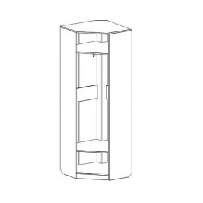 ЭЛАНА Прихожая (модульная) Дуб сонома в Верхней Пышме - verhnyaya-pyshma.ok-mebel.com | фото 5