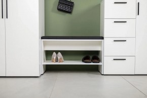 ЭЙР прихожая (модульная) Белый Шагрень в Верхней Пышме - verhnyaya-pyshma.ok-mebel.com | фото 23