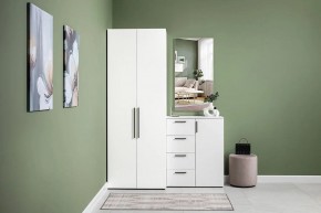 ЭЙР прихожая (модульная) Белый Шагрень в Верхней Пышме - verhnyaya-pyshma.ok-mebel.com | фото 26