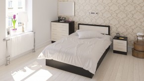 Фиеста Кровать 1200, цвет венге/дуб лоредо, ШхГхВ 123,5х203,5х80 см., сп.м. 1200х2000 мм., без матраса, основание есть в Верхней Пышме - verhnyaya-pyshma.ok-mebel.com | фото 5