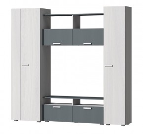 Гостиная Эмми (Анкор светлый/Графит) в Верхней Пышме - verhnyaya-pyshma.ok-mebel.com | фото 2