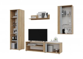 Гостиная Омега (Крафт золотой-Бетон) в Верхней Пышме - verhnyaya-pyshma.ok-mebel.com | фото 3