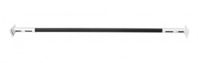 Турник раздвижной 1250-1500 цв. белый-черный FLEXTER PROFI в Верхней Пышме - verhnyaya-pyshma.ok-mebel.com | фото