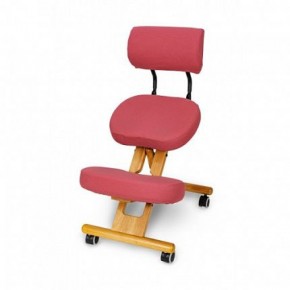 Коленный стул со спинкой Smartstool KW02В + Чехлы в Верхней Пышме - verhnyaya-pyshma.ok-mebel.com | фото 5