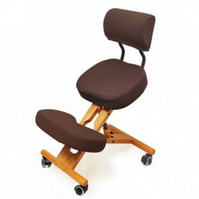 Коленный стул со спинкой Smartstool KW02В + Чехлы в Верхней Пышме - verhnyaya-pyshma.ok-mebel.com | фото 7