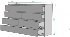 Комод Мальта K113 в Верхней Пышме - verhnyaya-pyshma.ok-mebel.com | фото 2